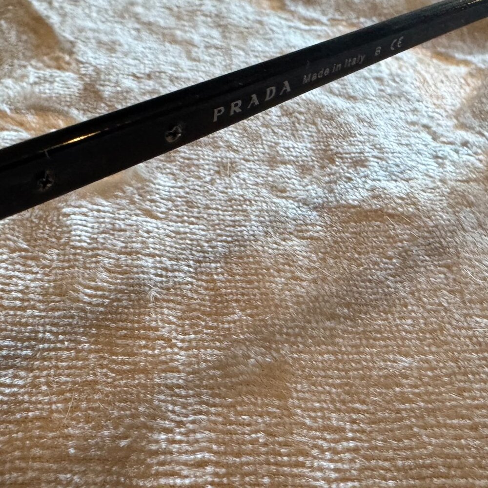 Prada Glasses Rectangle Black Frame - image 2